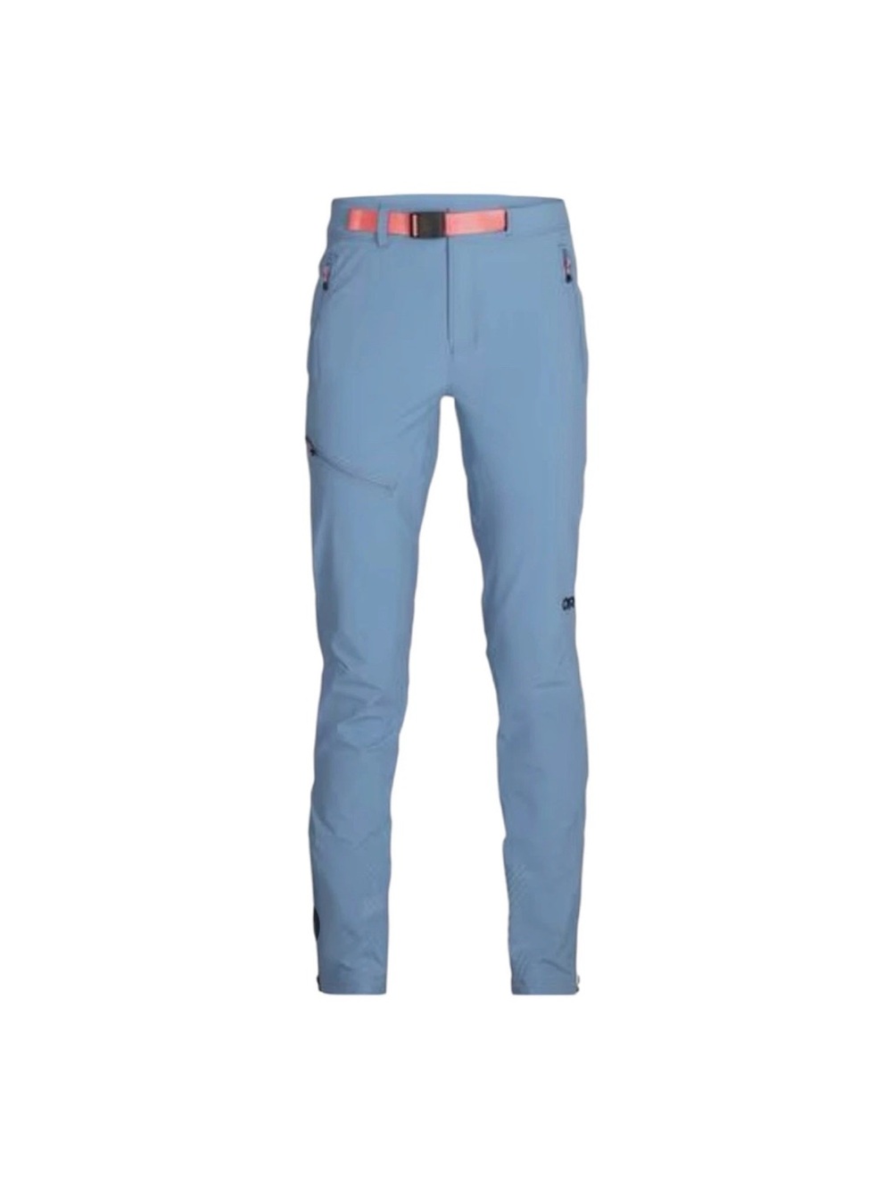 Outdoor Research Cirque Lite Pants Womens Med Slate Blue Pink Belt Climbing